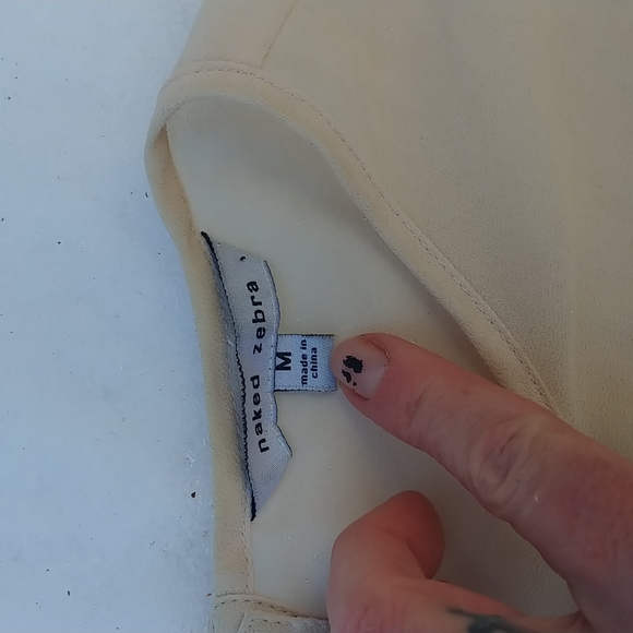 Naked zebra blouse - Picture 2 of 7